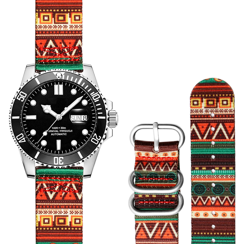 Nato Strap Nylon - Correa de nailon resistente para reloj,