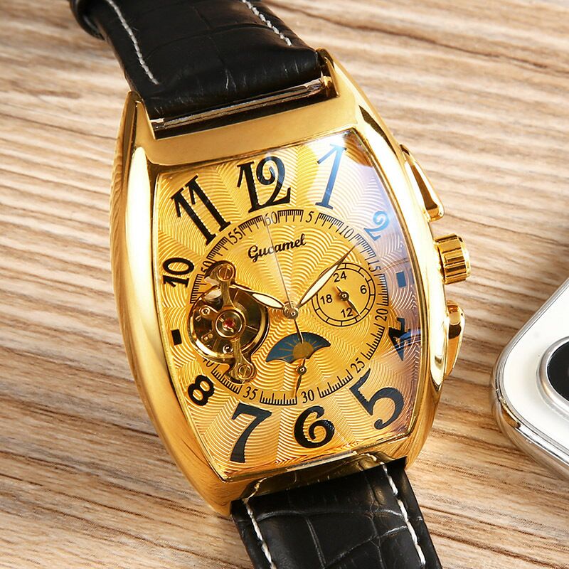 Reloj mecánico automático huec - Cartier Watch Tank reseña y precio
