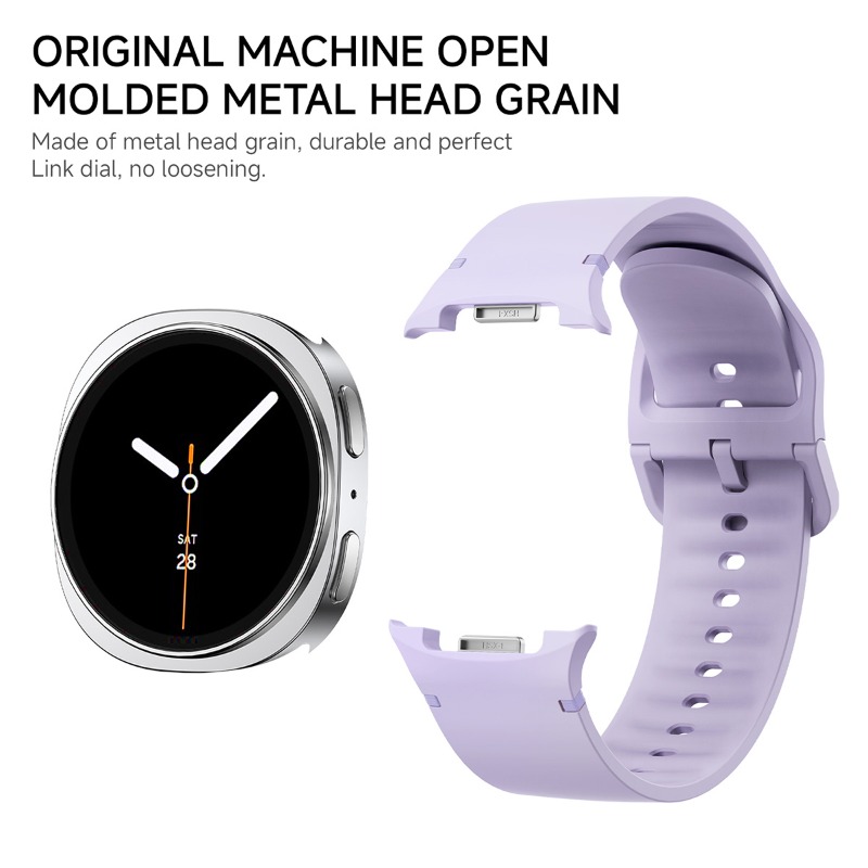 Correa de silicona de 20/22 mm - Silicone Watch Band 22Mm reseña y precio