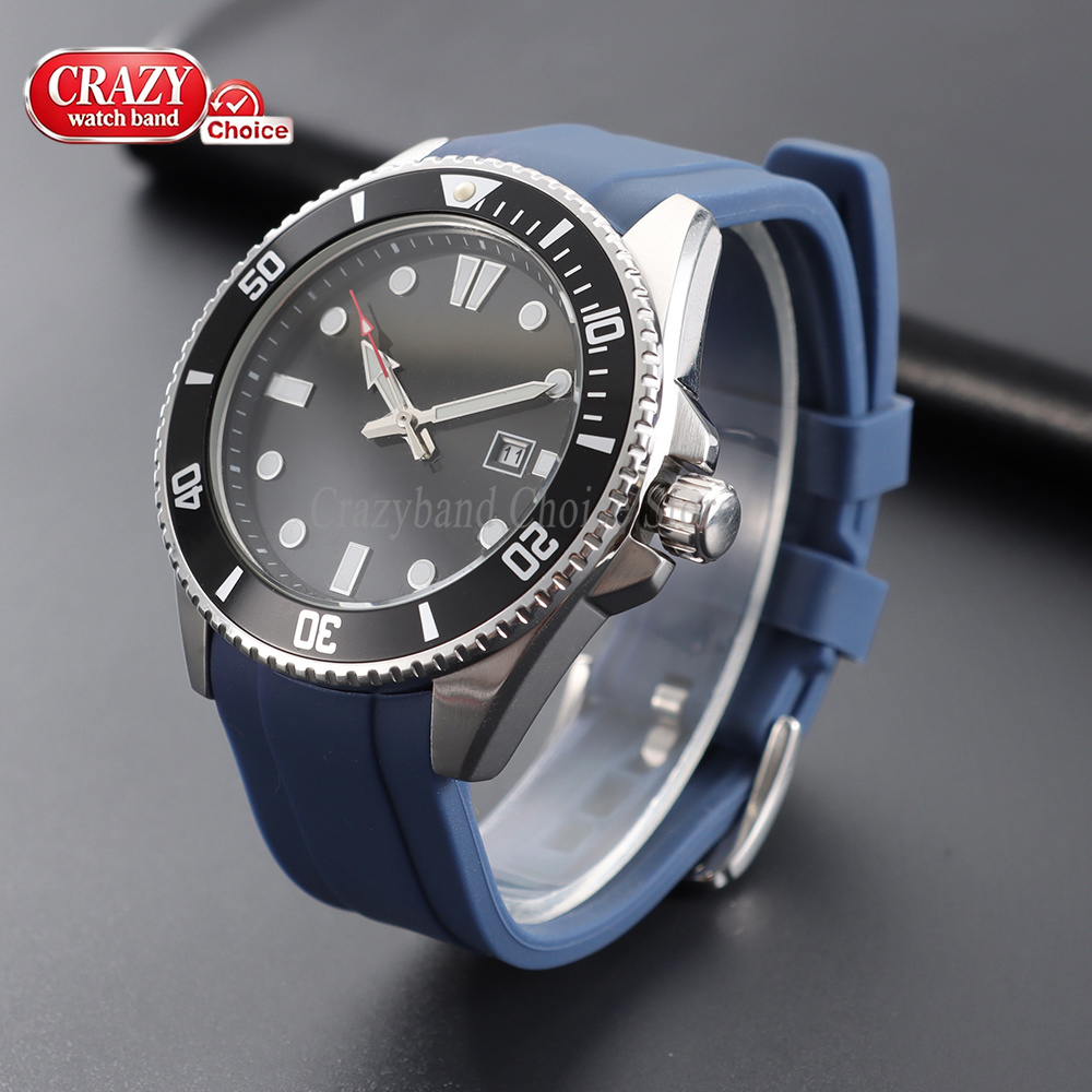 Correa de goma de 20mm y 22mm  - Suede Strap Watch reseña y precio