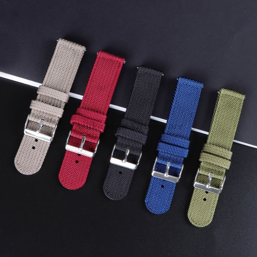 Correa de lona de nailon de 18 - Nato Strap Nylon reseña y precio