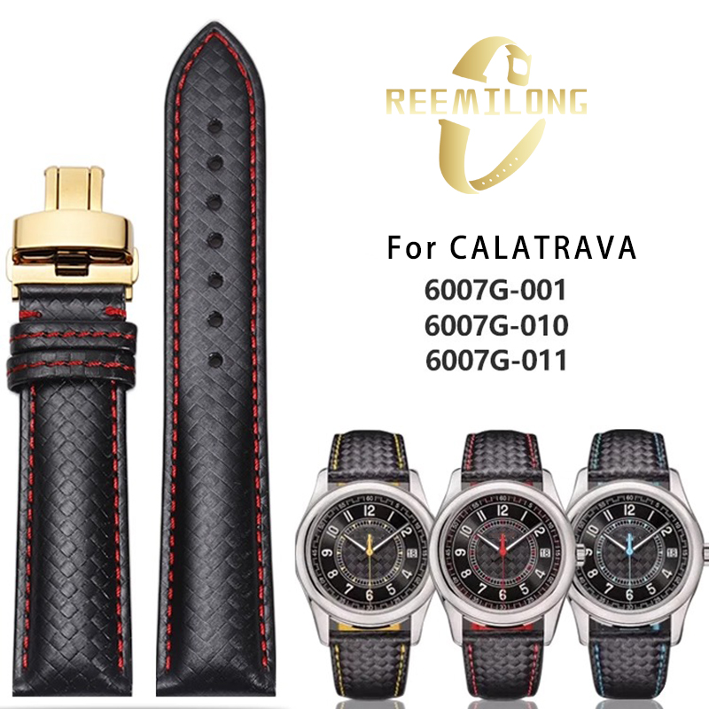 Correa de reloj de piel de vac - Patek Philippe Watch Calatrava reseña y precio