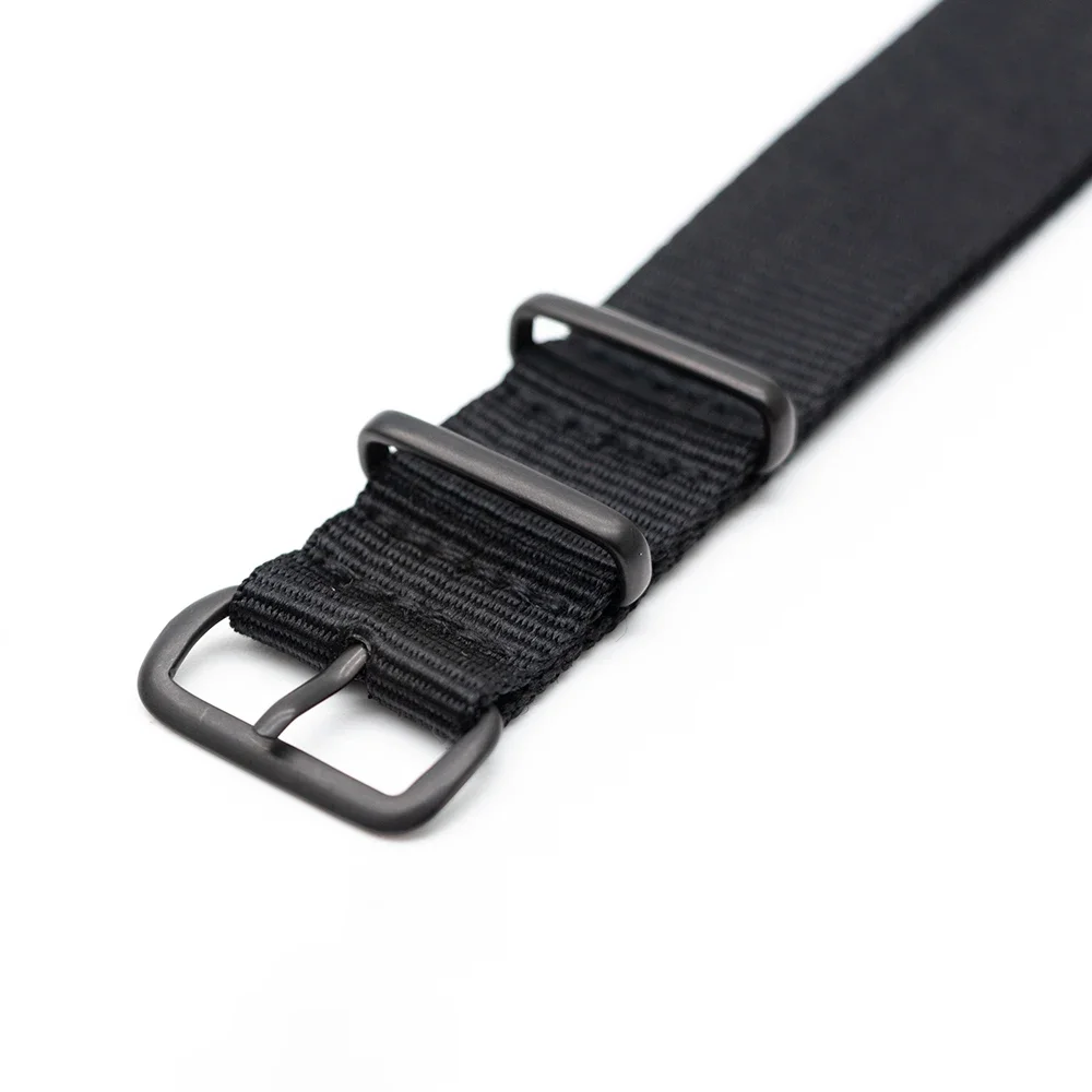 Correa de nailon negra para re - Nato Strap Nylon reseña y precio