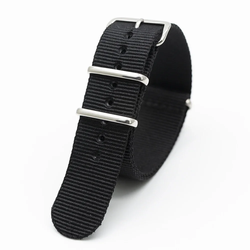 Correa de nailon negra para re - Nato Strap Nylon reseña y precio
