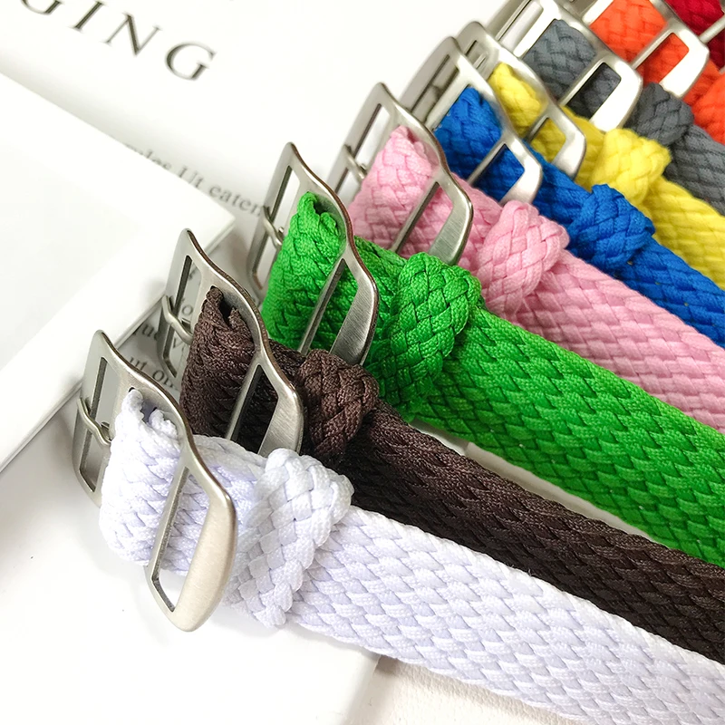 Correa de nailon para reloj, c - Perlon Strap Woven reseña y precio