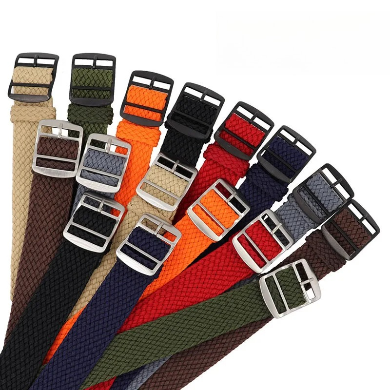 Correa de nailon para reloj, c - Perlon Strap Woven reseña y precio