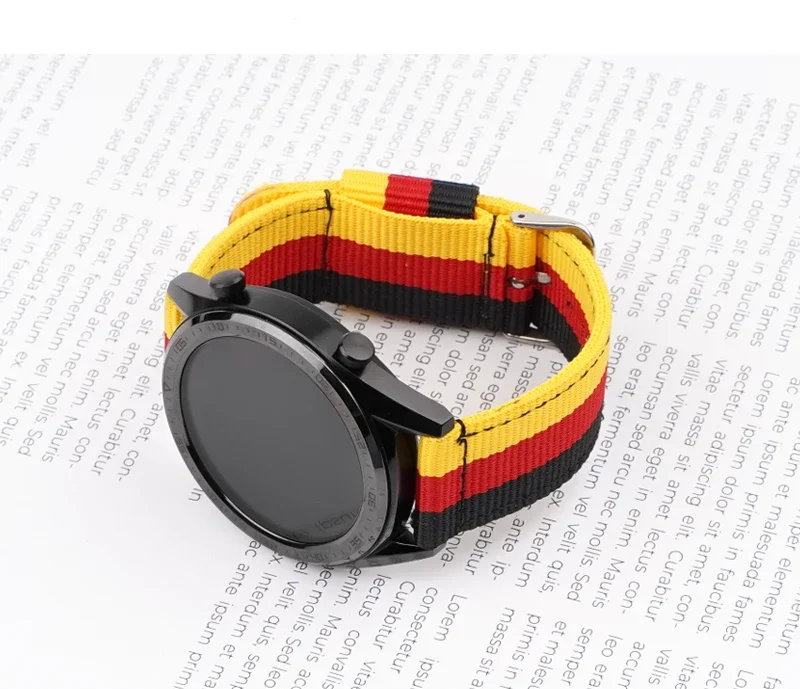 Correa de nailon tejido de 20m - Nato Strap Nylon reseña y precio