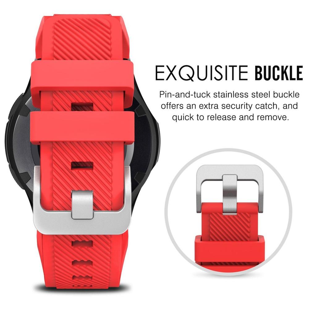 Correa de silicona para reloj  - Silicone Watch Band 22Mm reseña y precio